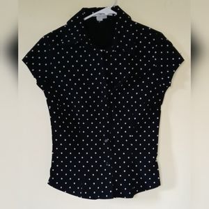 Women's polka dot blouse